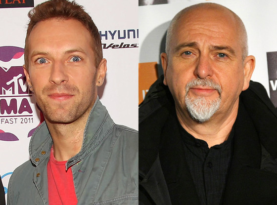Chris Martin, Peter Gabriel Chris Martin, Peter Gabriel